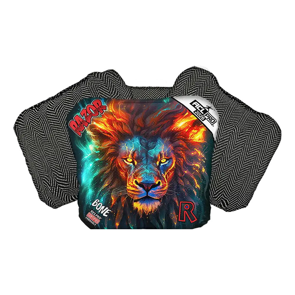 Bone | Lion Cosmos | ACL PRO Razor Cornhole Bags