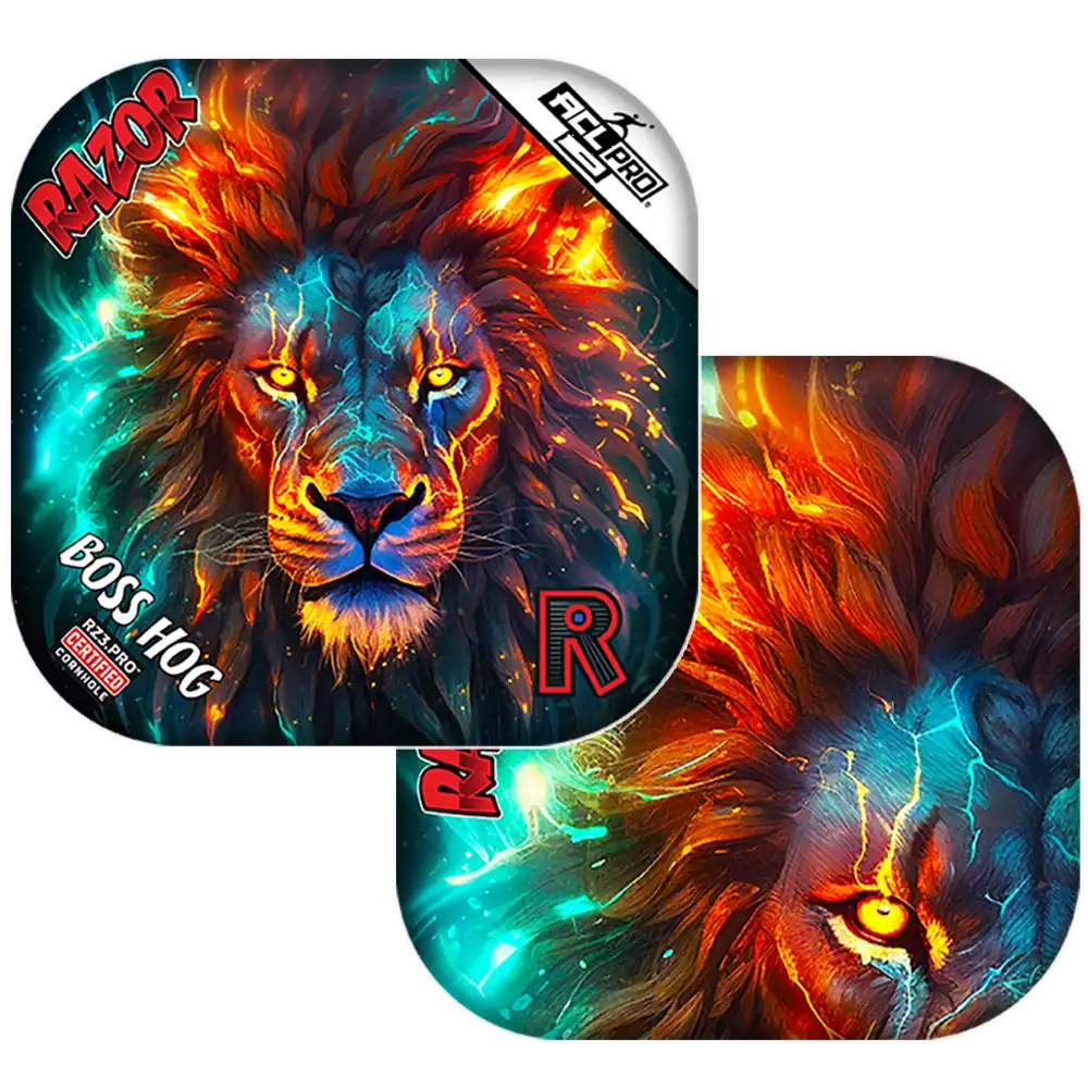 Boss Hog | Lion Cosmos | ACL PRO Razor Cornhole Bags
