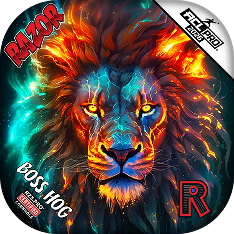 Boss Hog | Lion Cosmos | ACL PRO Razor Cornhole Bags