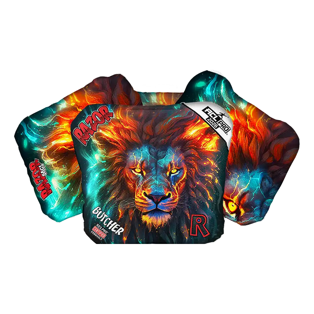 Butcher | Lion Cosmos | ACL PRO Razor Cornhole Bags