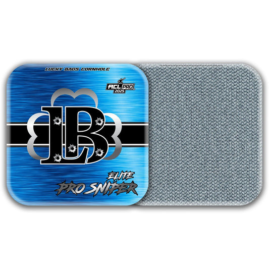 Lucky Bags Cornhole - Pro Sniper Elite Blue/Black LB