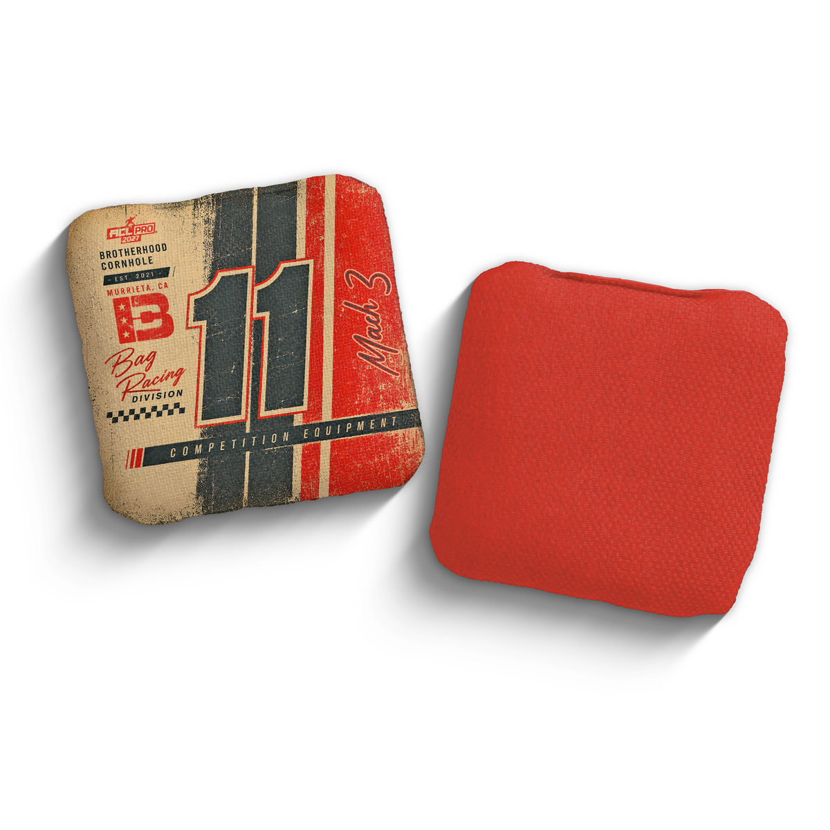 2027 Brotherhood Cornhole Mach 3 Pole Position Edition ACL Pro Stamped Cornhole Bags