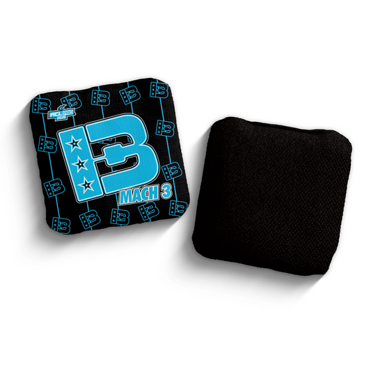2026 Brotherhood Cornhole Mach 3 TV Approved Dark Colored ACL Pro Stamped Cornhole Bags