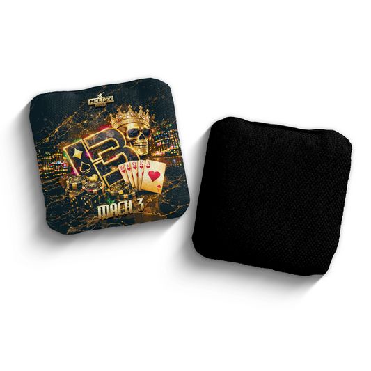 2026 Brotherhood Cornhole Mach 3 High Stakes Edition ACL Pro Stamped Cornhole Bags