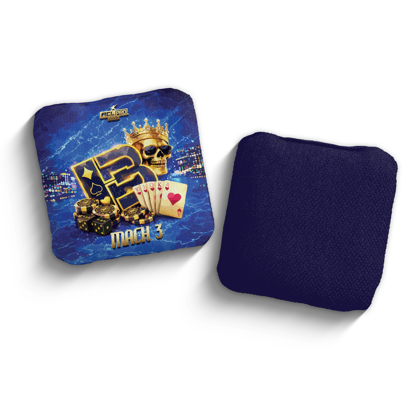 2026 Brotherhood Cornhole Mach 3 High Stakes Edition ACL Pro Stamped Cornhole Bags