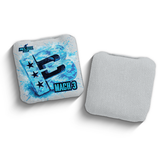 2026 Brotherhood Cornhole Mach 3 3D Camo Edition ACL Pro Stamped Cornhole Bags
