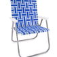 Blue and White Stripe Magnum Chair