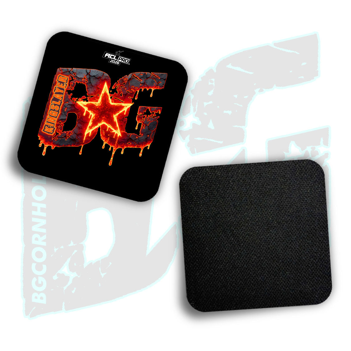 2026 BG Multiple Bag Models "Meltdown" - ACL Pro Stamped Cornhole Bags - SET OF 4 BAGS