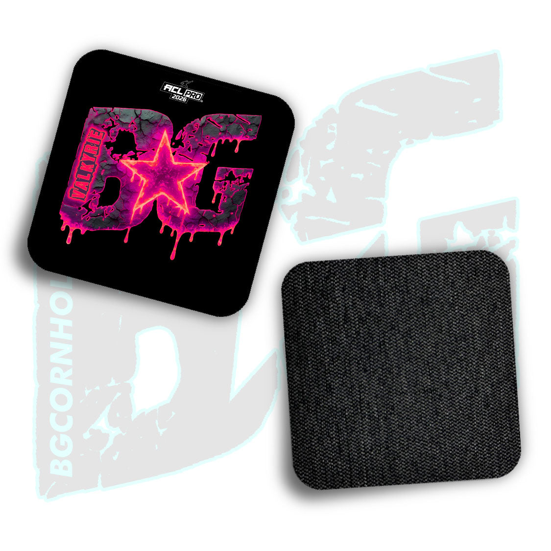 2026 BG Multiple Bag Models "Meltdown" - ACL Pro Stamped Cornhole Bags - SET OF 4 BAGS