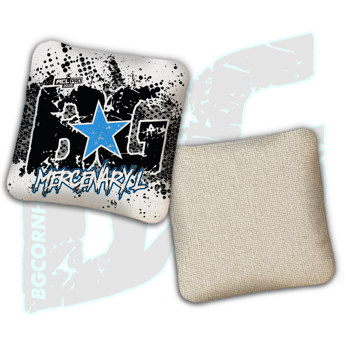 2026 BG Multiple Bag Models "Killer" - ACL Pro Stamped Cornhole Bags - SET OF 4 BAGS