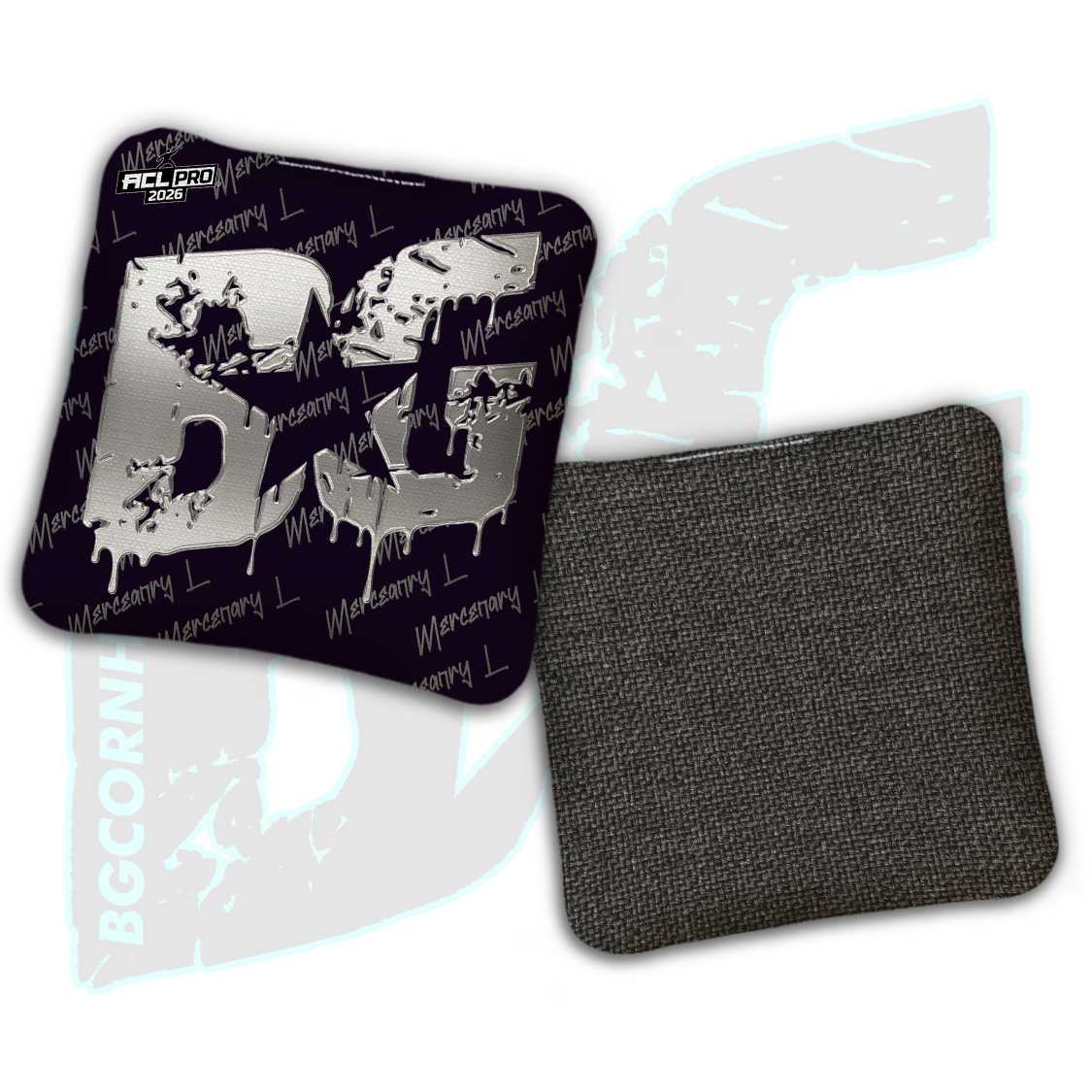 2026 BG Multiple Bag Models "Black Liquid Gold" - ACL Pro Stamped Cornhole Bags - SET OF 4 BAGS