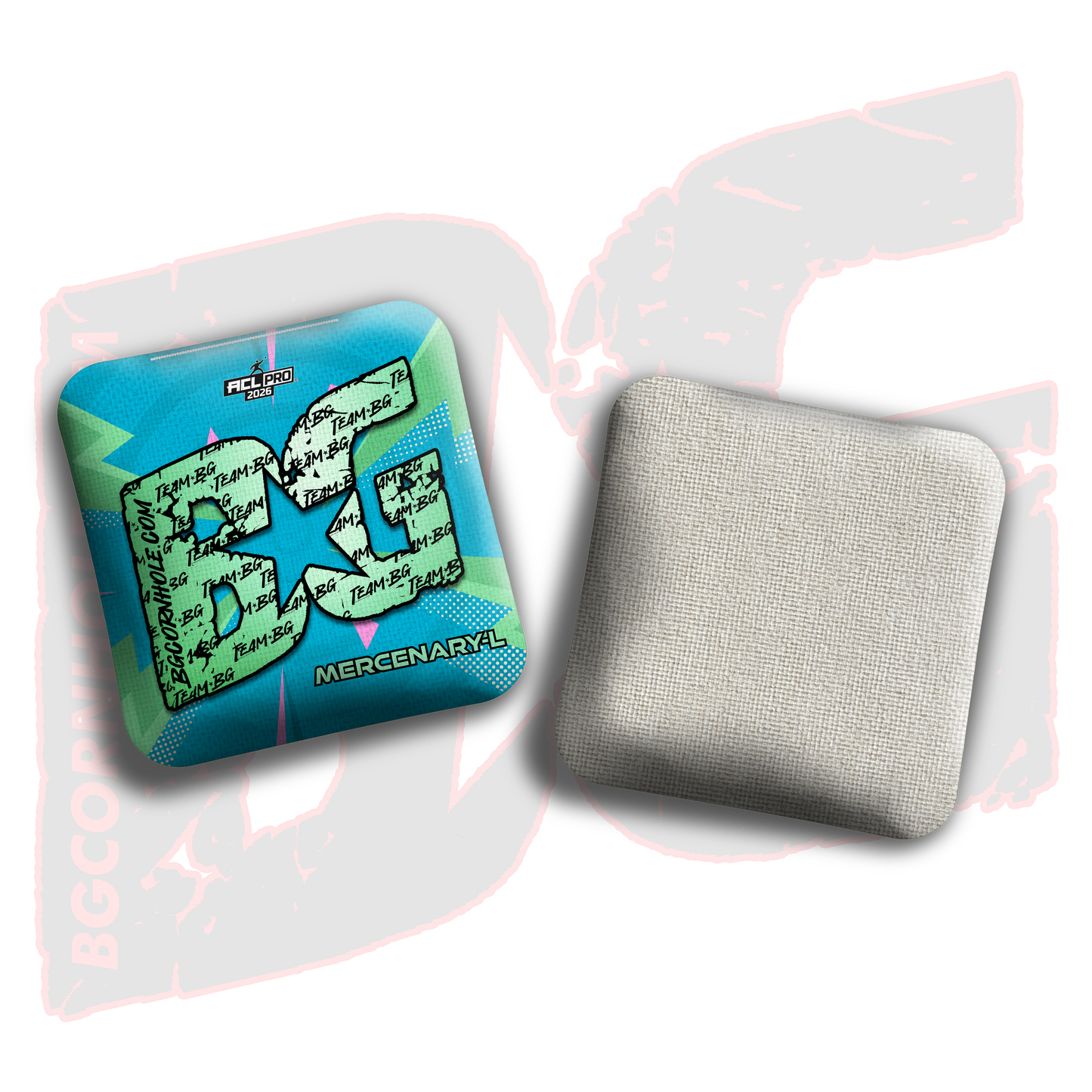 2026 BG Multiple Bag Models "Retro Strike" - ACL Pro Stamped Cornhole Bags - SET OF 4 BAGS