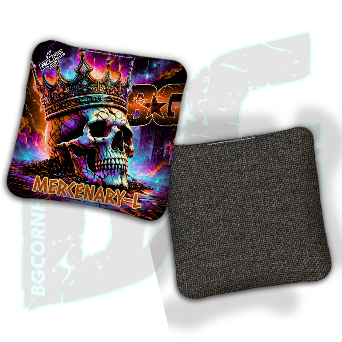 2026 BG Multiple Bag Models "Royal Ruins" - ACL Pro Stamped Cornhole Bags - SET OF 4 BAGS
