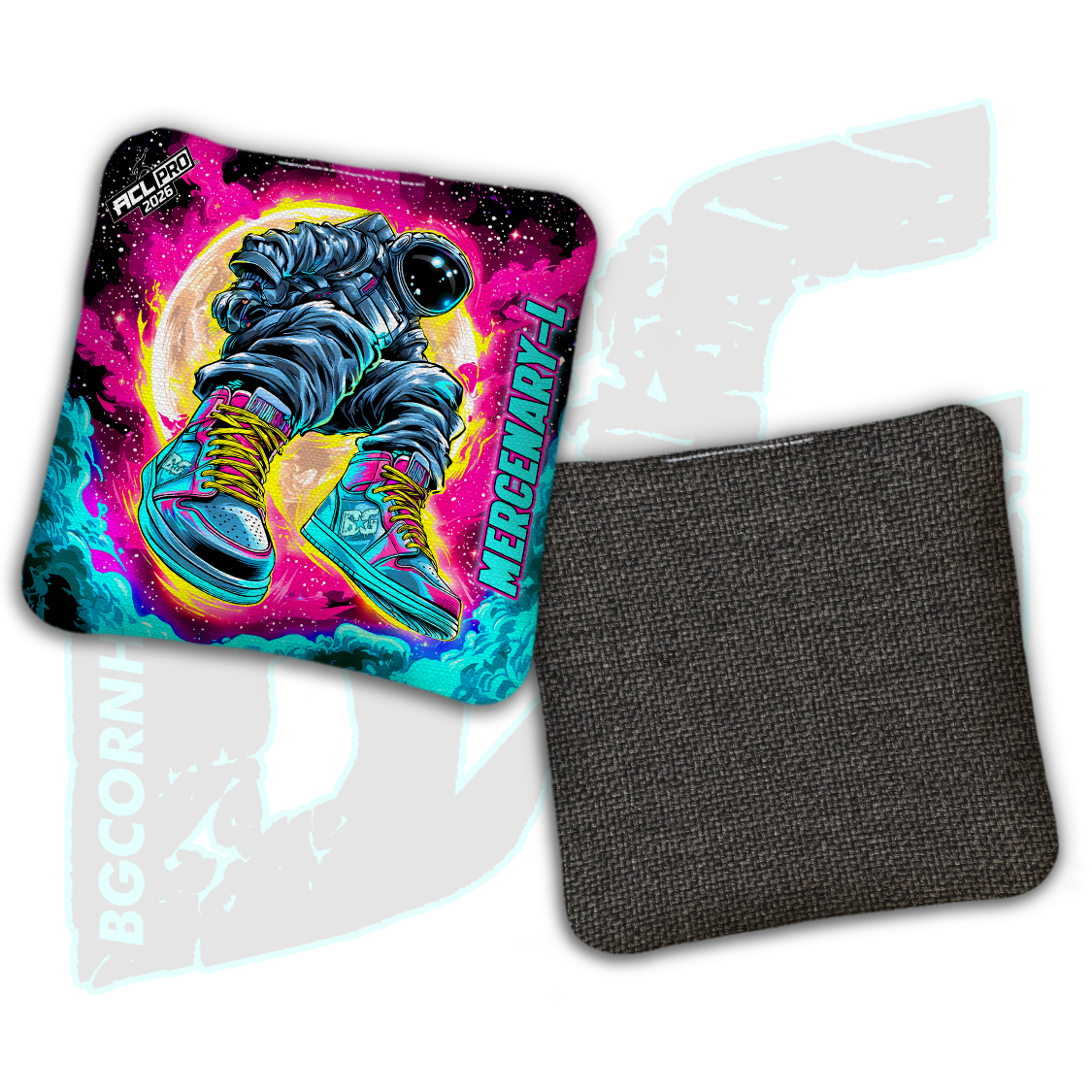 2026 BG Multiple Bag Models "Moonwalk" - ACL Pro Stamped Cornhole Bags - SET OF 4 BAGS