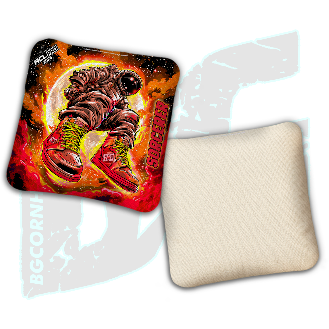2026 BG Multiple Bag Models "Moonwalk" - ACL Pro Stamped Cornhole Bags - SET OF 4 BAGS