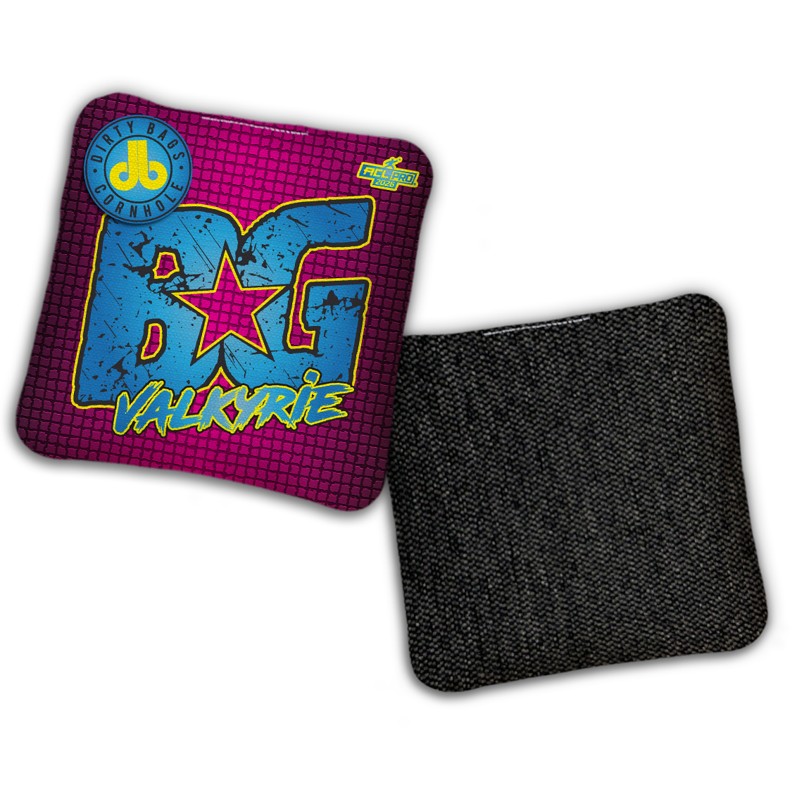 2026 BG Multiple Bag Models - "DB Mosaic” Dirty Bags Collab - ACL Pro Stamped Cornhole Bags - SET OF 4 BAGS