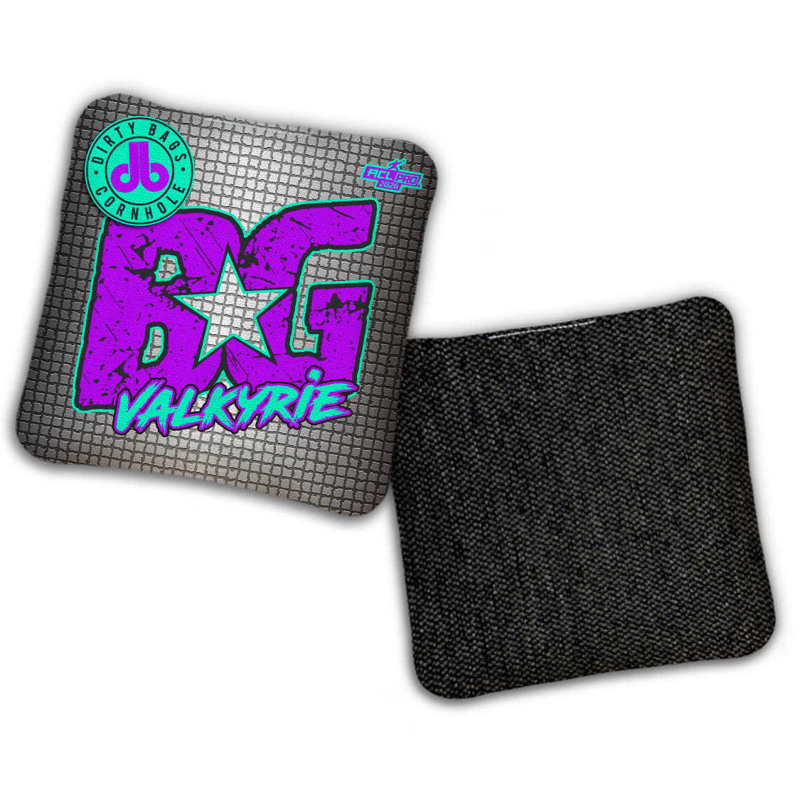 2026 BG Multiple Bag Models - "DB Mosaic” Dirty Bags Collab - ACL Pro Stamped Cornhole Bags - SET OF 4 BAGS