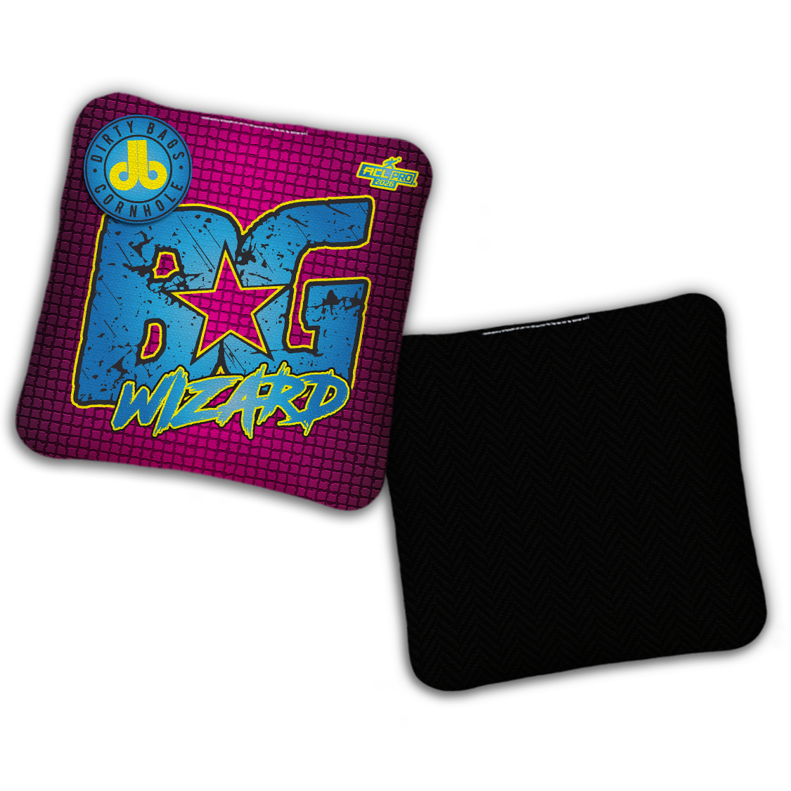 2026 BG Multiple Bag Models - "DB Mosaic” Dirty Bags Collab - ACL Pro Stamped Cornhole Bags - SET OF 4 BAGS