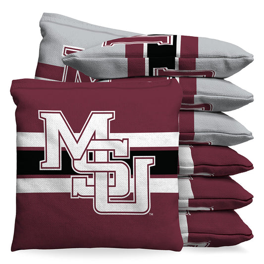 Mississippi State Bulldogs Vintage MSU 1 LB Cornhole Bean Bags by BAGGO