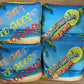 Beach Parrot Cornhole Boards
