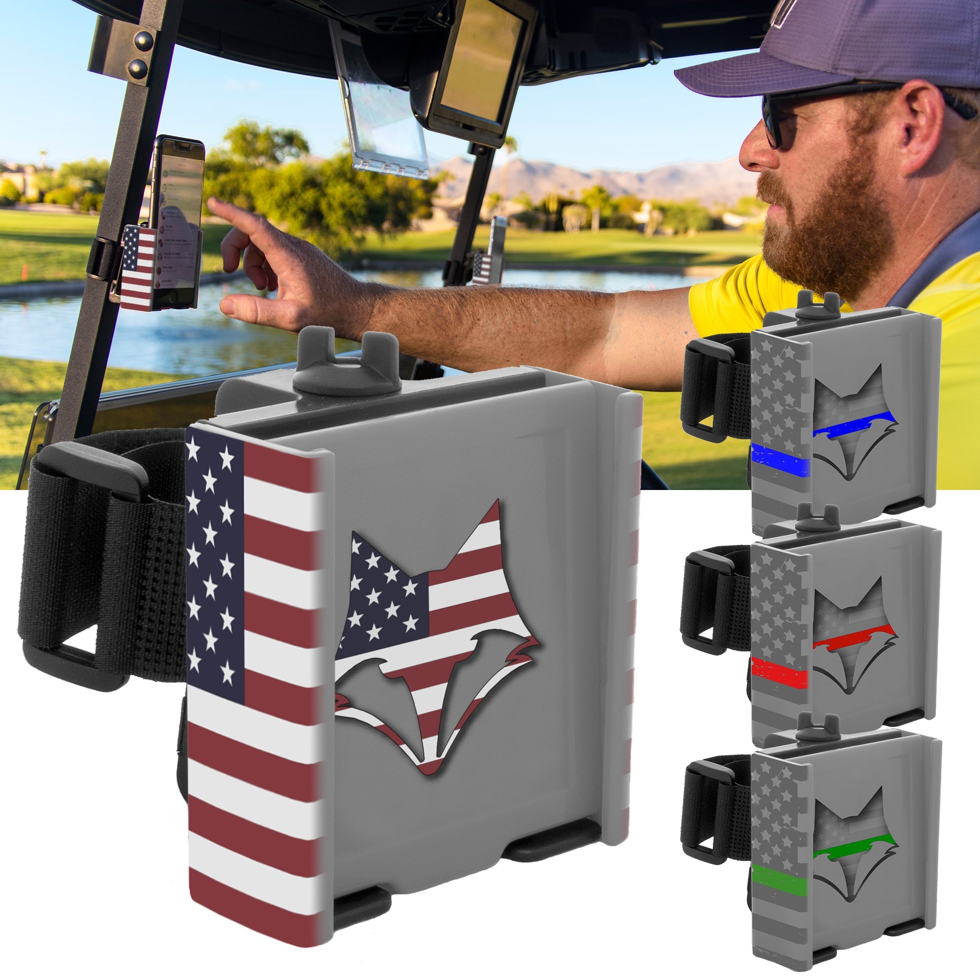 Desert Fox Golf Phone Caddy - Thumbnail 5