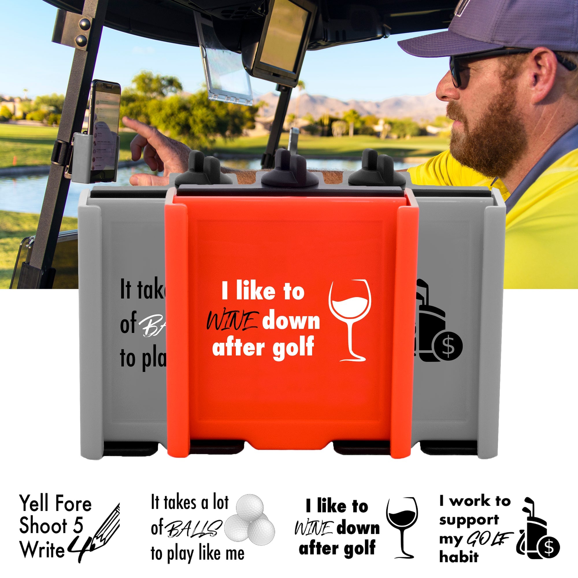 Desert Fox Golf Phone Caddy