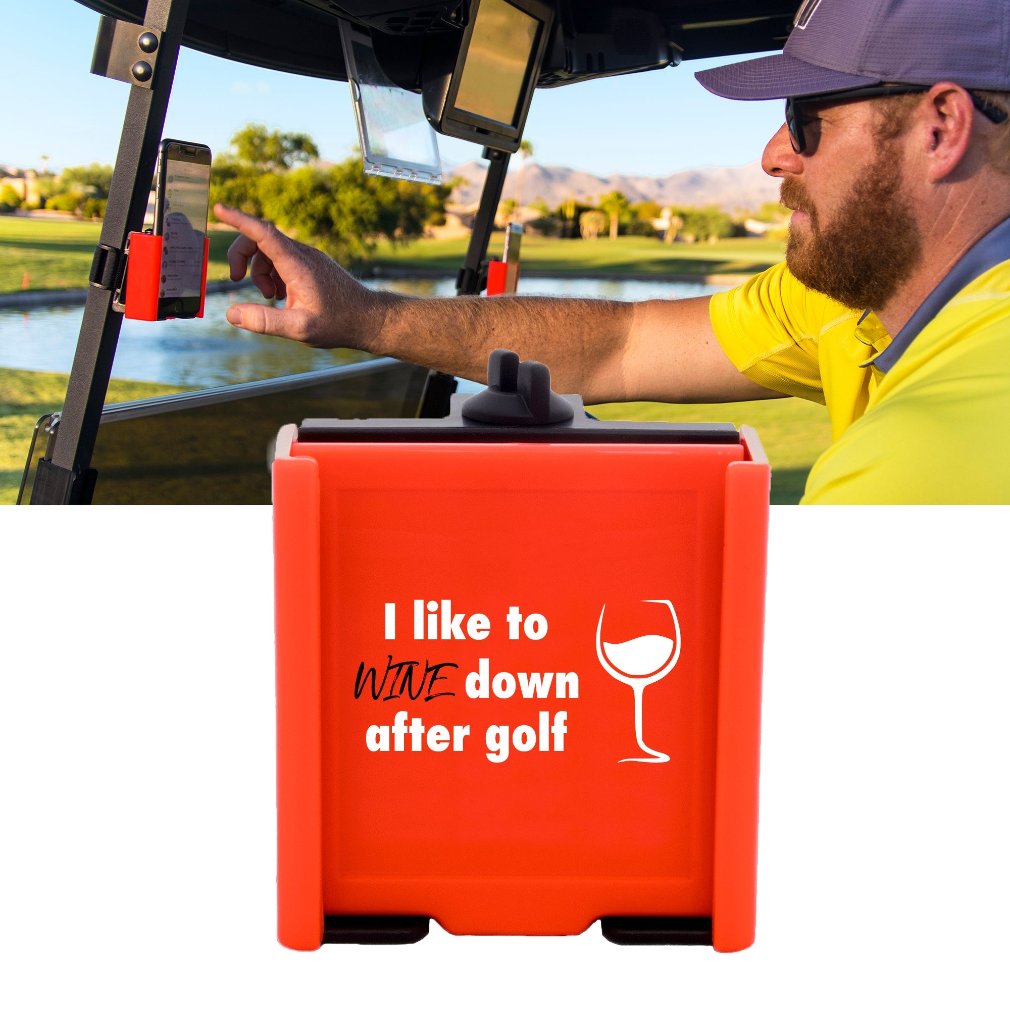 Desert Fox Golf Phone Caddy - Thumbnail 2