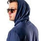 Performance Golf Hoodie - Manta Ray