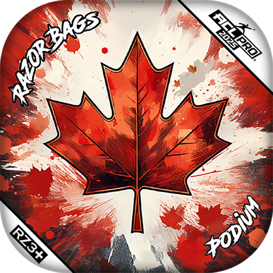 Podium | Maple Leaf | ACL PRO Razor Cornhole Bags