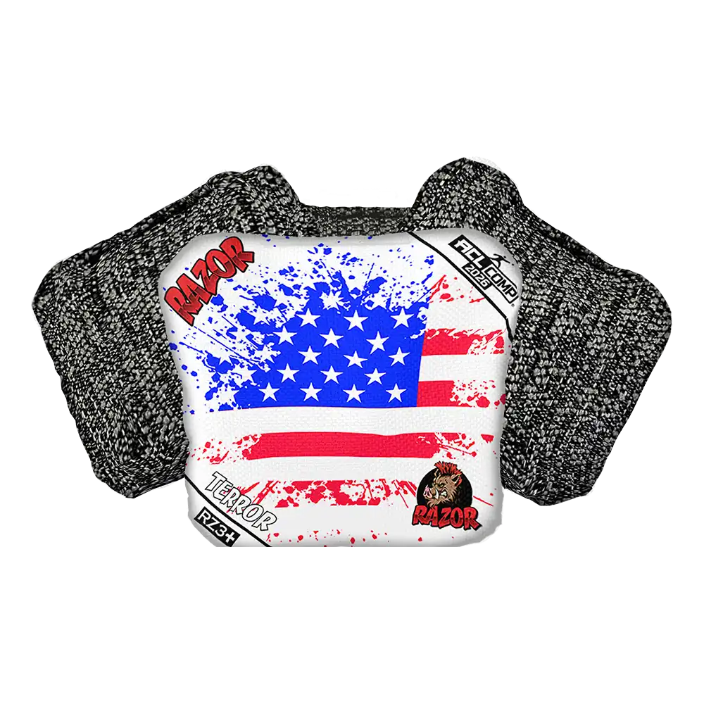 Terror | Merica Flag | ACL COMP Razor Cornhole Bags