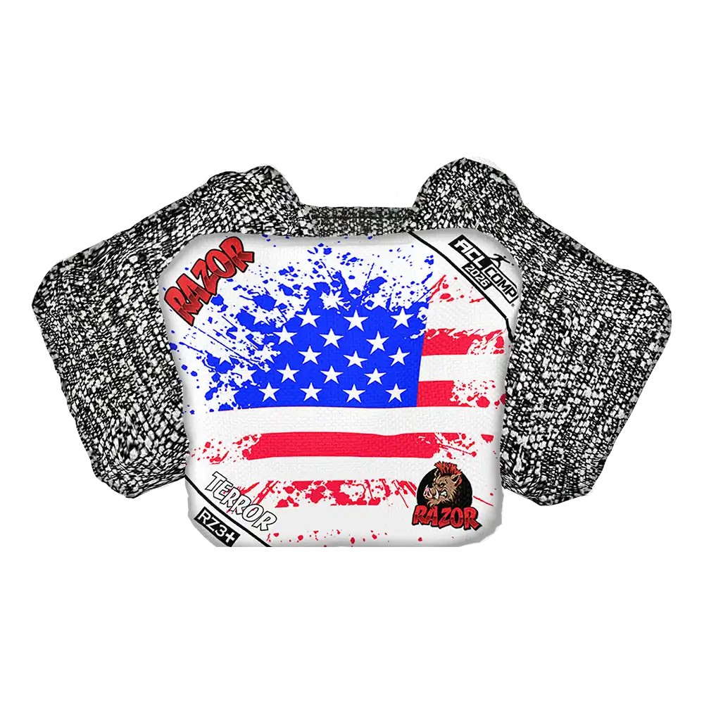Terror | Merica Flag | ACL COMP Razor Cornhole Bags