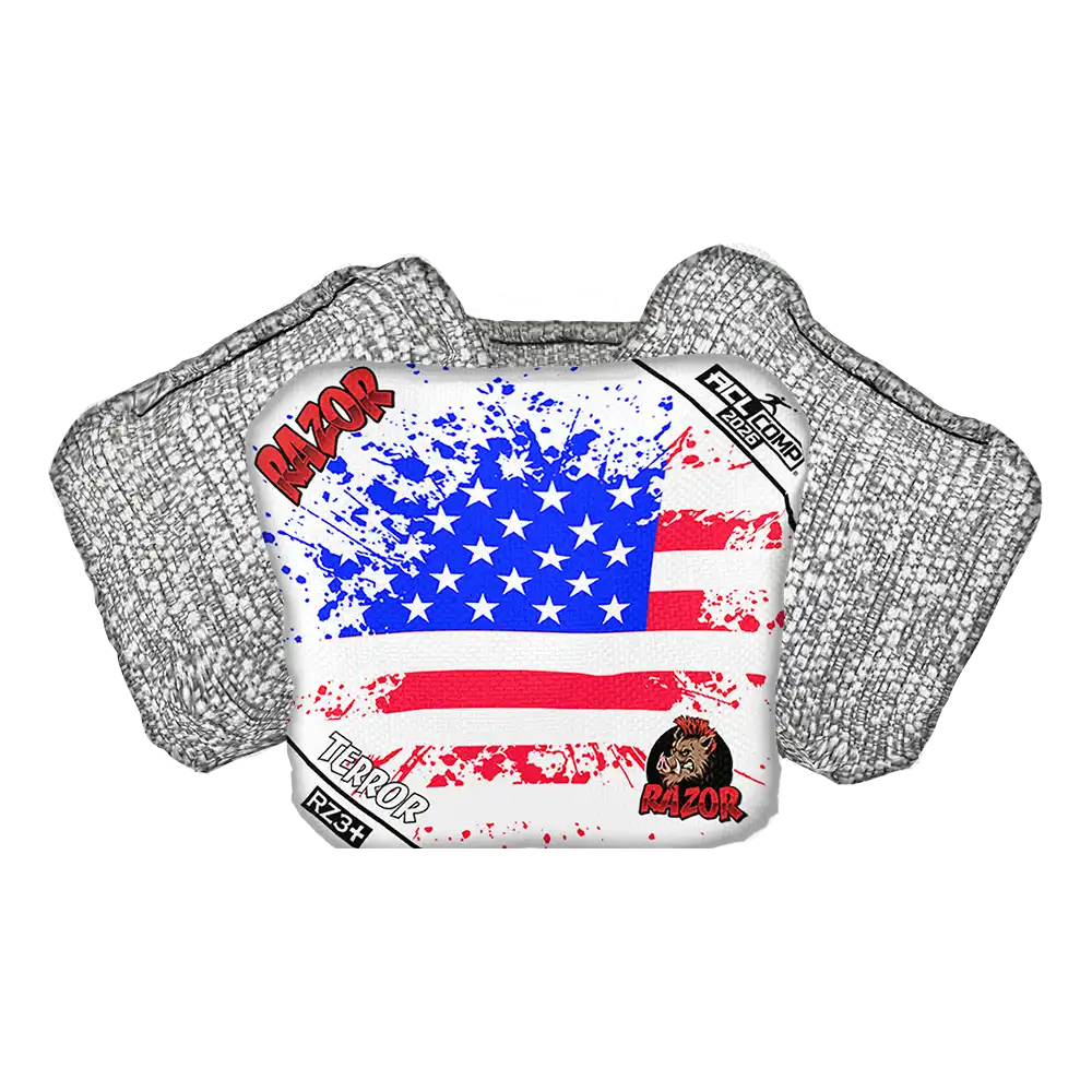 Terror | Merica Flag | ACL COMP Razor Cornhole Bags