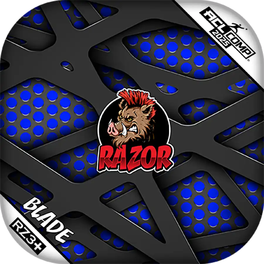 Blade | Mesh Blue | ACL Comp ACL Cornhole Bags by Razor Bags (Razor Cornhole)