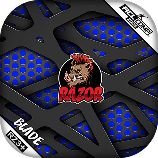 Blade | Mesh Blue | ACL Comp ACL Cornhole Bags by Razor Bags (Razor Cornhole)