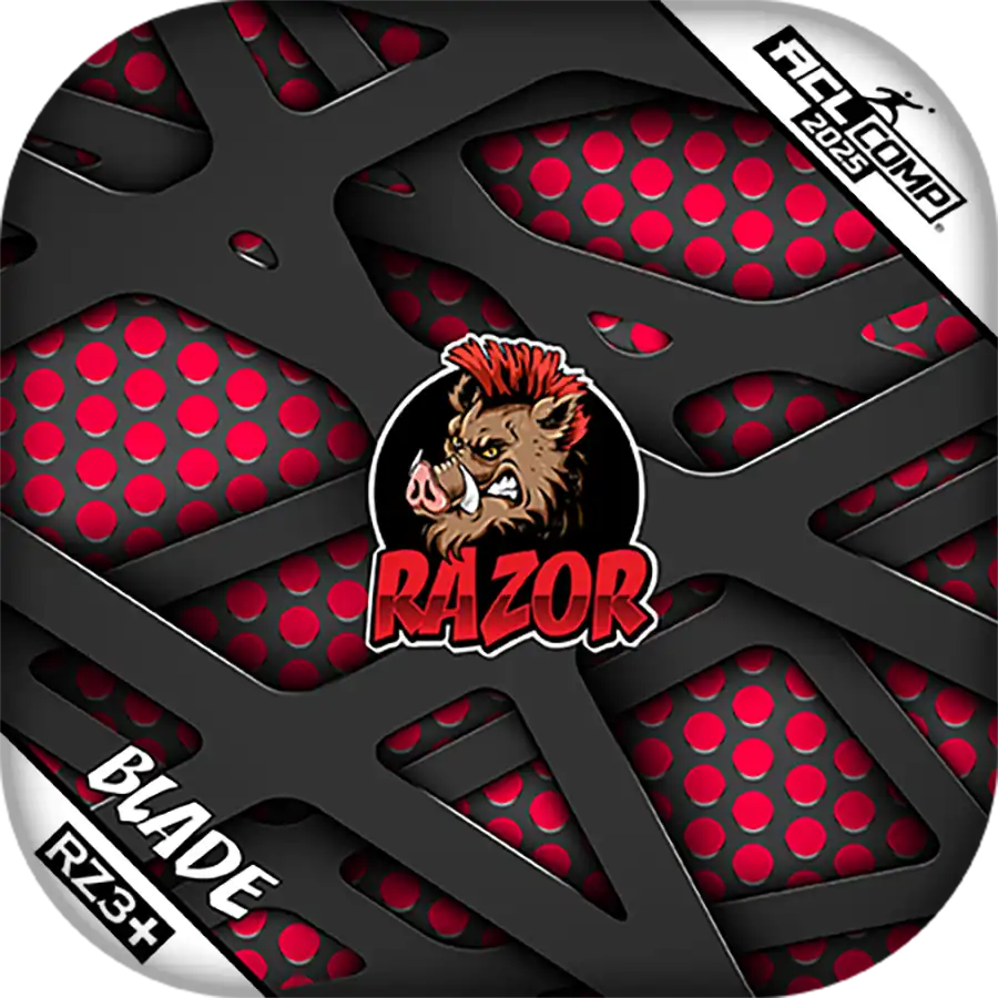 Blade | Mesh Red | ACL Comp ACL Cornhole Bags by Razor Bags (Razor Cornhole)