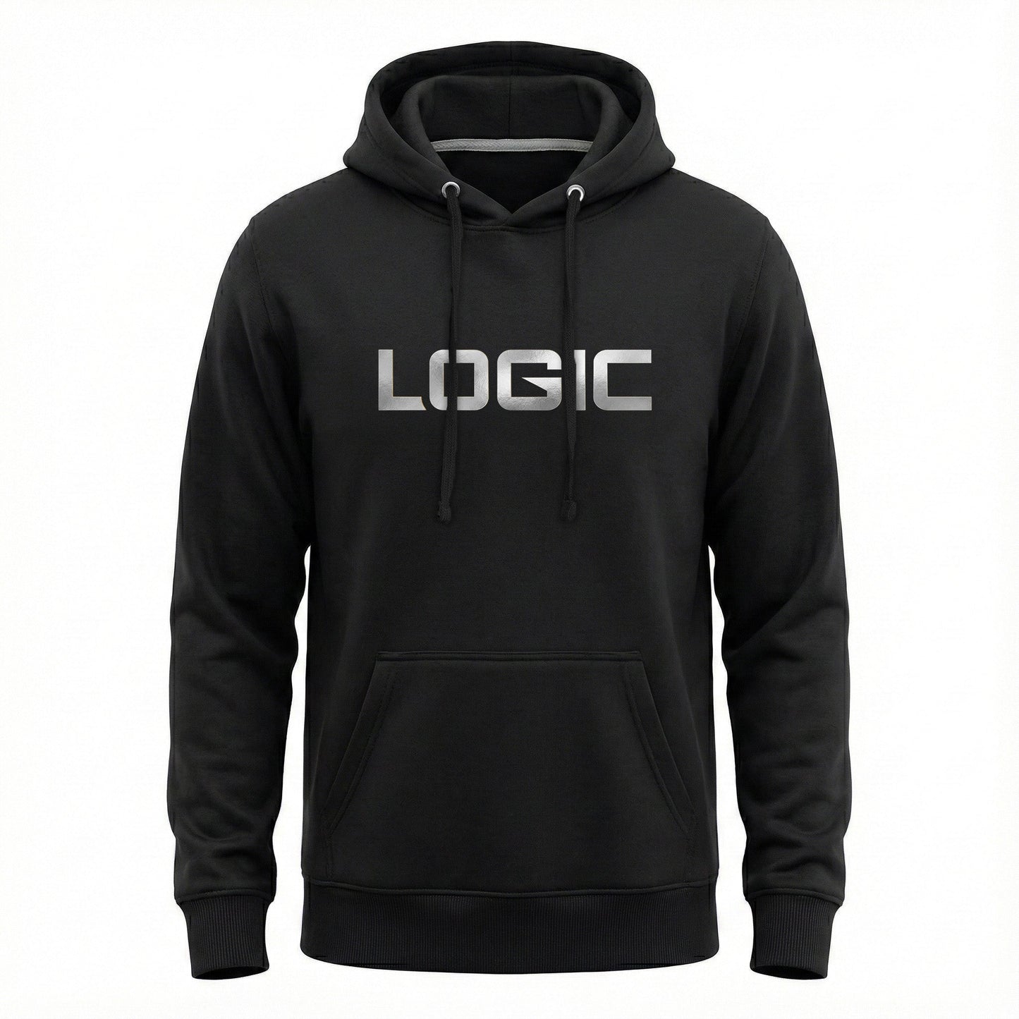 Metallic Logic Logo - Pull Over Hoodie - *Shipping Included