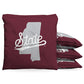 Mississippi State Bulldogs Script State 1 LB Cornhole Bean Bags by BAGGO