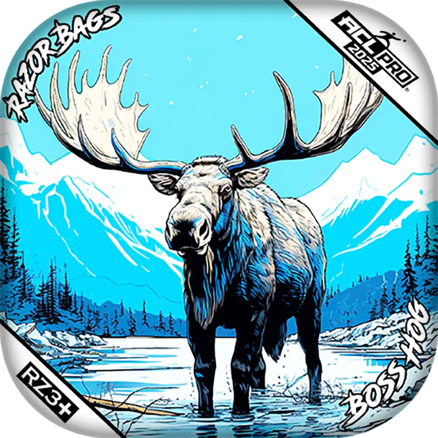 Boss Hog | Alaskan Moose | ACL PRO Cornhole Bags by Razor Bags (Razor Cornhole)