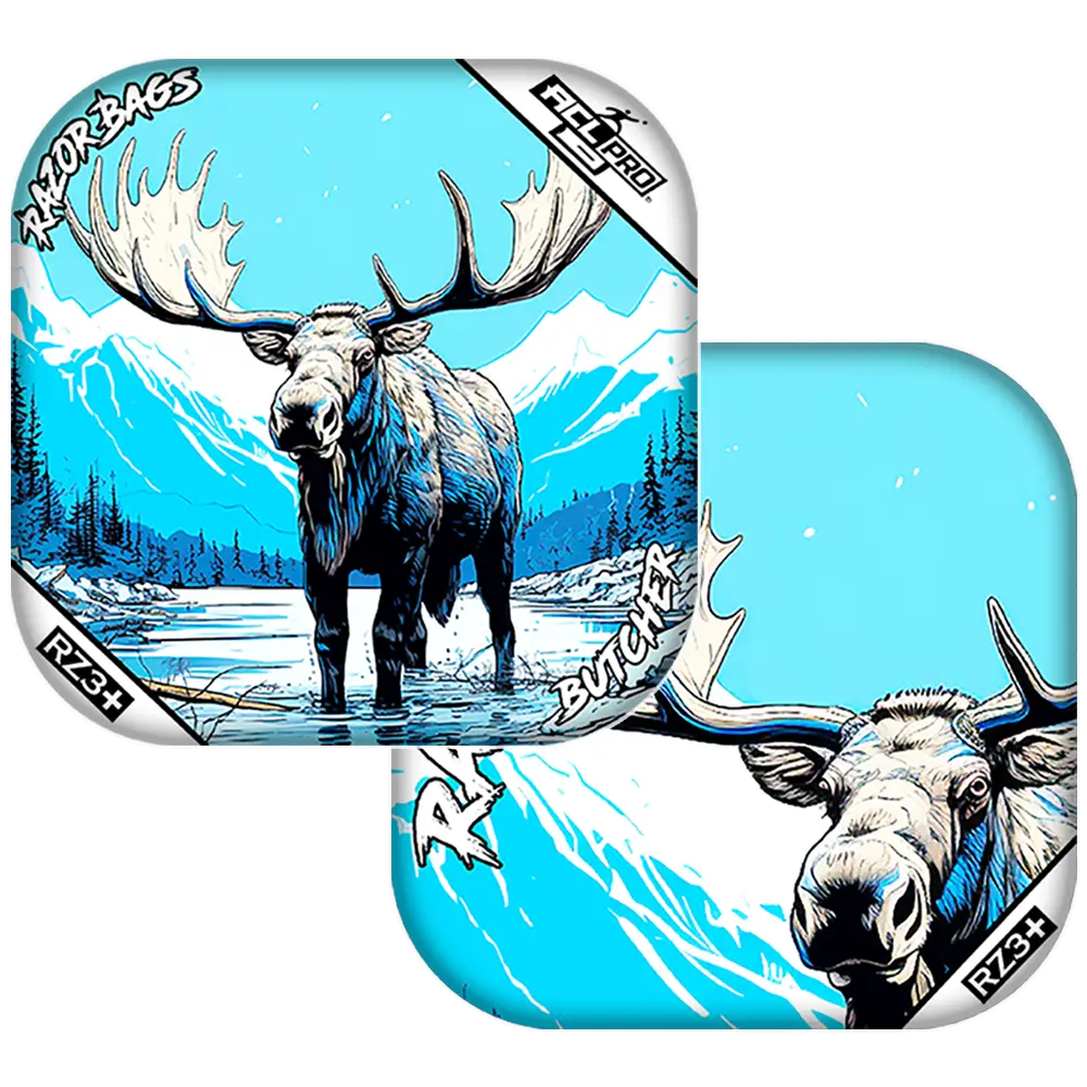 Butcher | Alaskan Moose | ACL PRO Razor Cornhole Bags