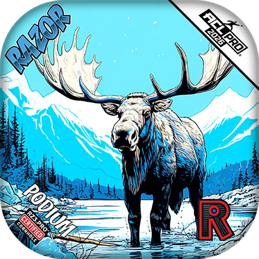 Podium | Alaskan Moose | ACL PRO Razor Cornhole Bags