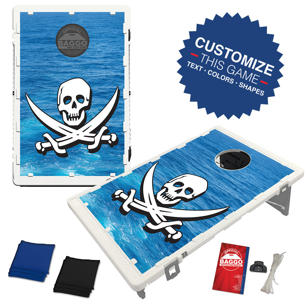 Skull & Swords Bean Bag Toss Game by BAGGO