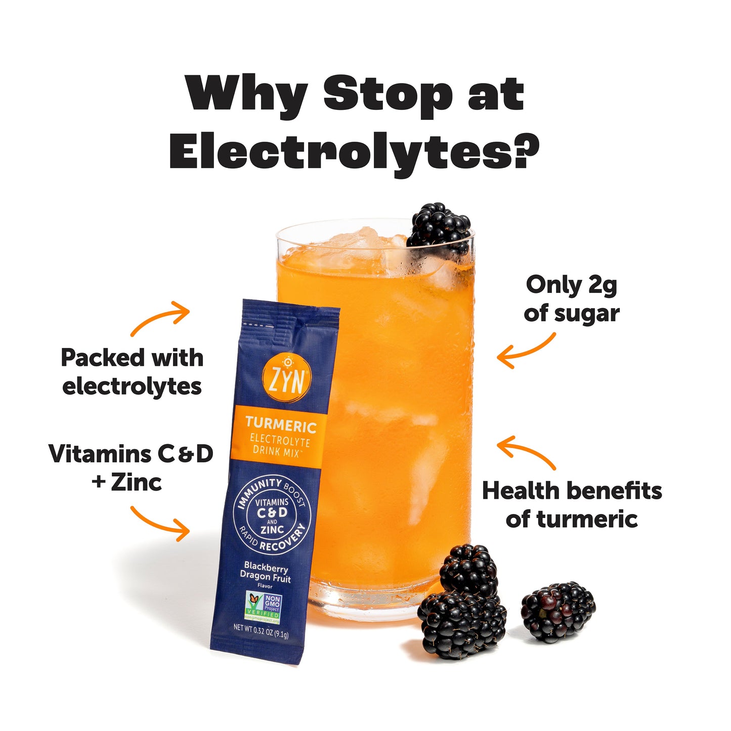 Turmeric Electrolyte Drink Mix - Variety Pack