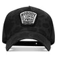 Nobody Is Coming To Save You Skull Patch Snapback Hat