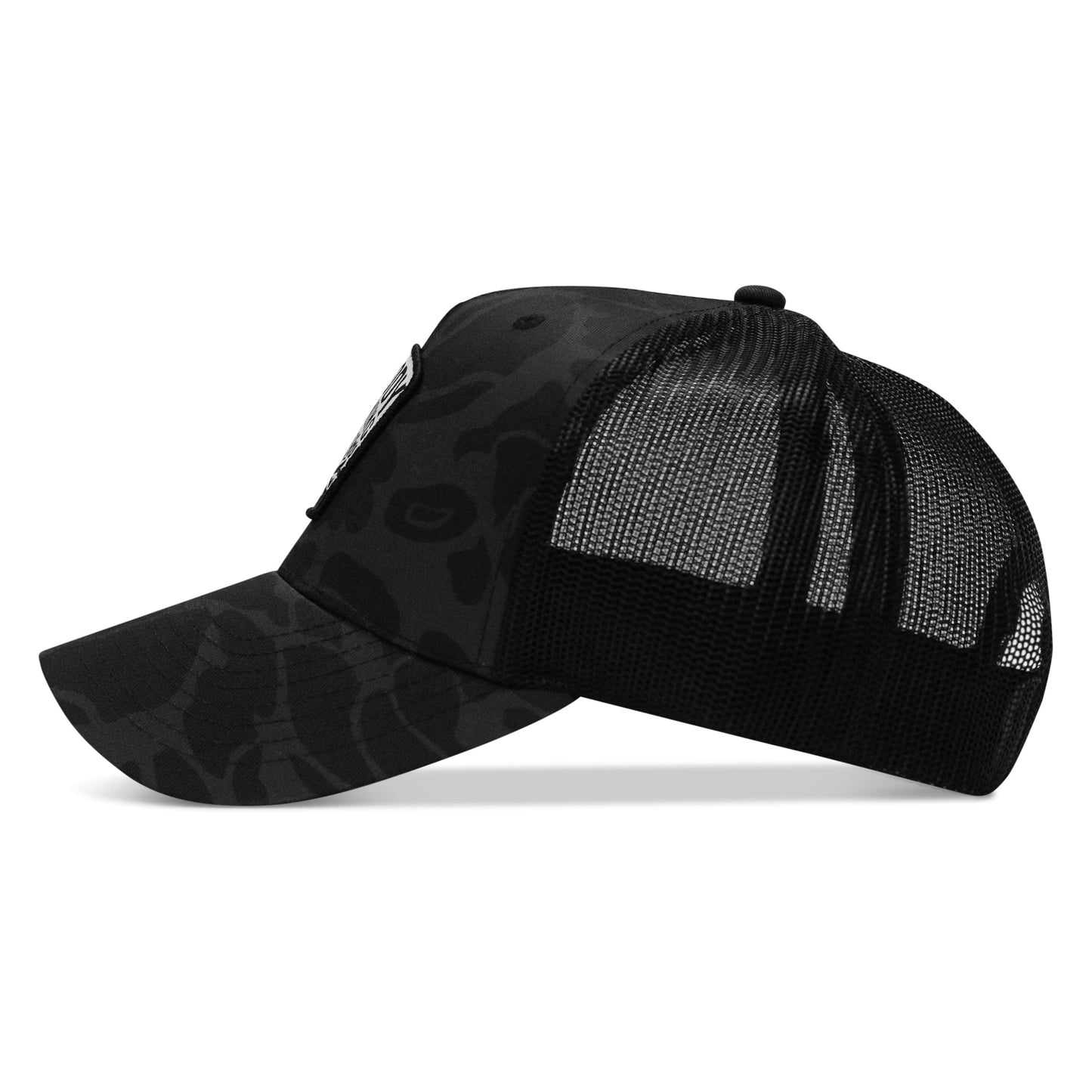Nobody Is Coming To Save You Skull Patch Snapback Hat
