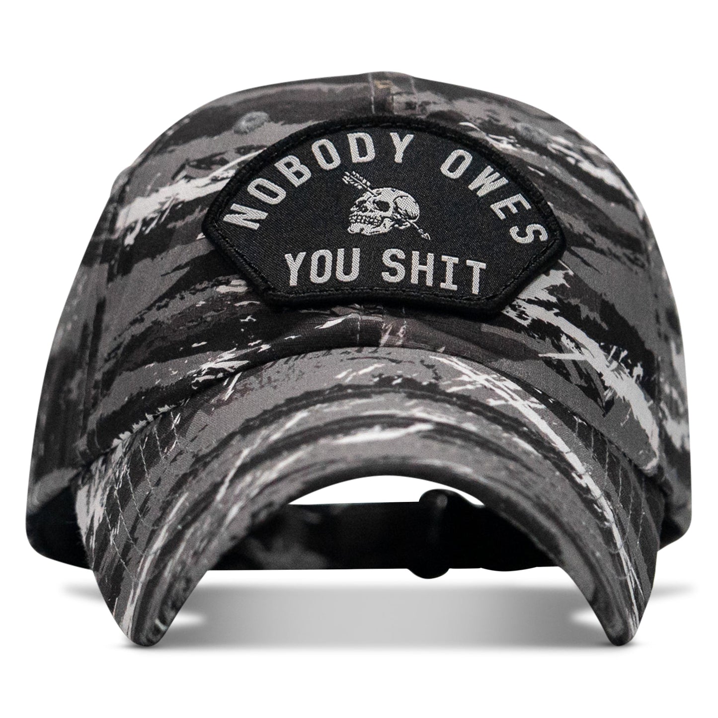 Nobody Owes You Shit Arch Patch Ripstop Tactical Hat