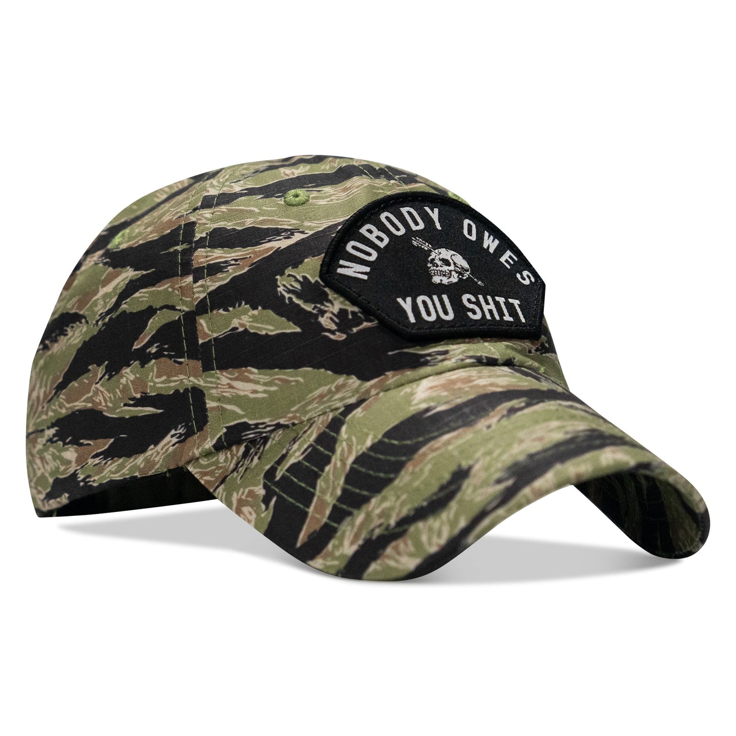 Nobody Owes You Shit Arch Patch Ripstop Tactical Hat