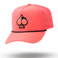 Perforated Rope Hat - Highlighter Pink