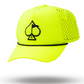 Perforated Rope Hat - Highlighter Yellow