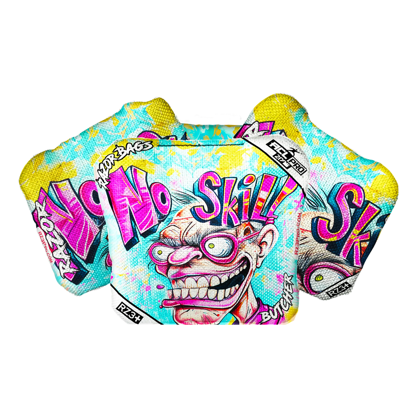 Butcher | No Skill | ACL PRO Razor Cornhole Bags
