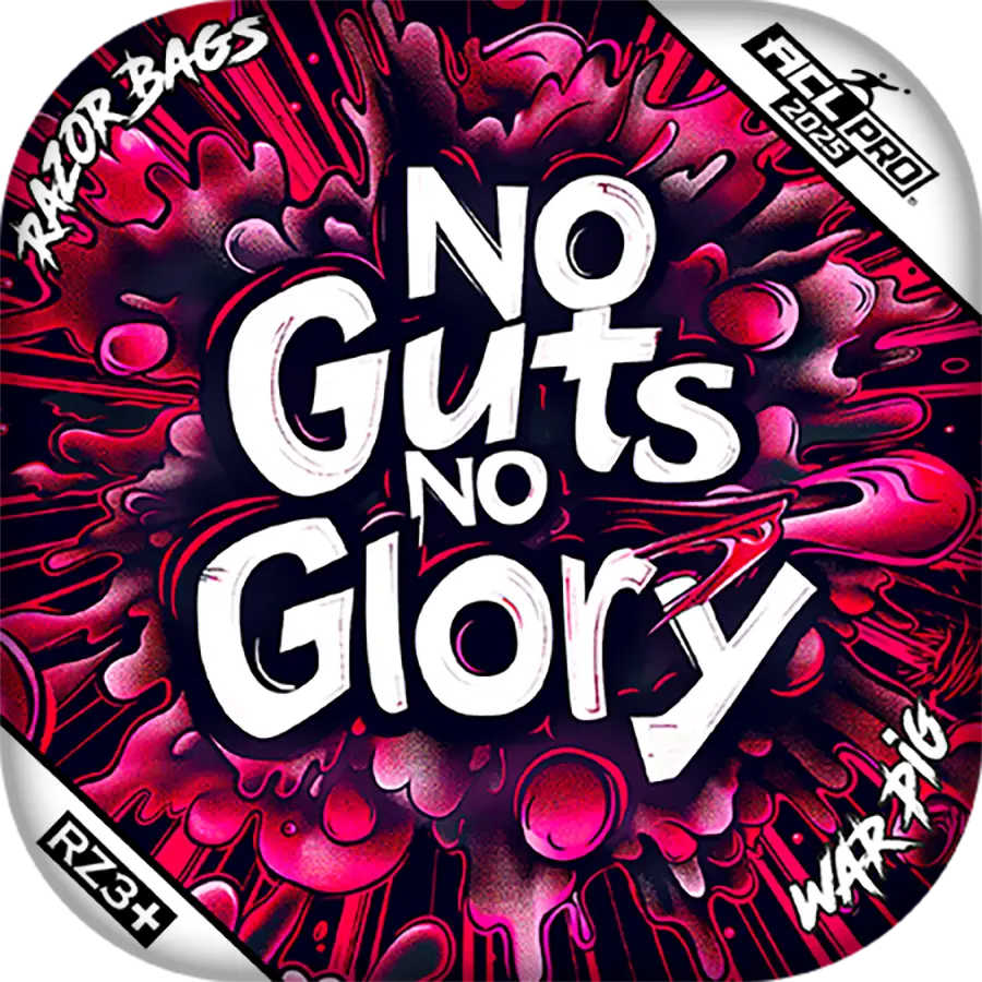War Pig | No Guts No Glory | ACL PRO Cornhole Bags by Razor Bags (Razor Cornhole)